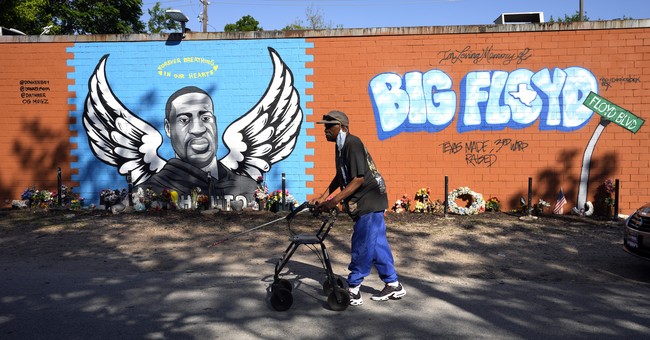 Lightning Destroys George Floyd Mural in Ohio