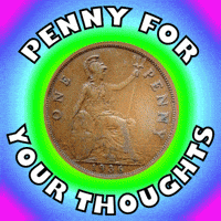 What Do You Think Penny For Your Thoughts GIF